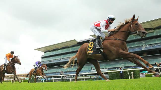 Four Moves Ahead was too good for her opposition at Randwick. Picture: Getty Images