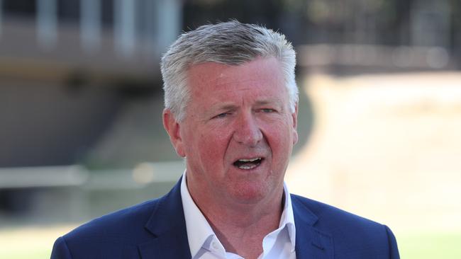 Labor’s lord mayoral candidate Patrick Condren says he would like Brisbane City Council to declare a climate emergency, but has stopped short of committing to the idea. Picture: Annette Dew