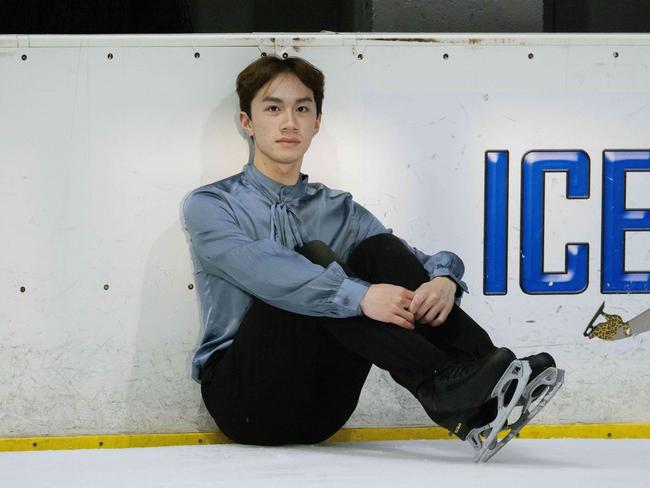 At 17, Emery Kaison is an up-and-coming figure skater who has faced homelessness and battled mental health issues.