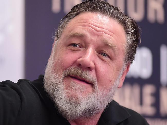 BOLOGNA, ITALY - JUNE 26: Australian actor and musician Russell Crowe attends Russel Crowe's "Indoor Garden Party" Concert Press Conference at Royal Hotel Carlton on June 26, 2023 in Bologna, Italy. (Photo by Roberto Serra - Iguana Press/Getty Images)