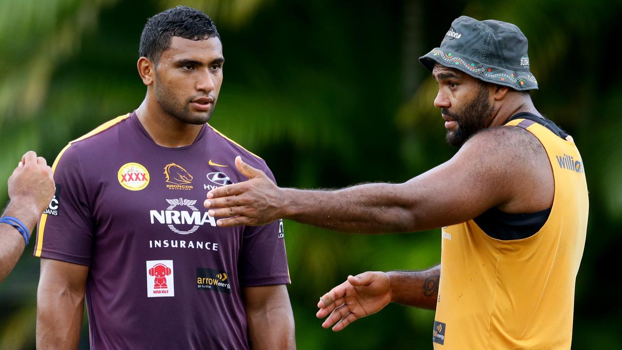 Sam Thaiday has given Broncos forward Tevita Pangai Jr some home truths.  