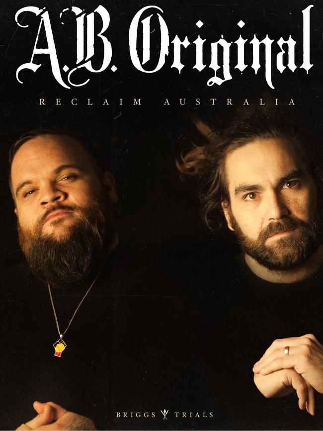 A.B. Original’s Reclaim Australia album cover. (Pic: Supplied)