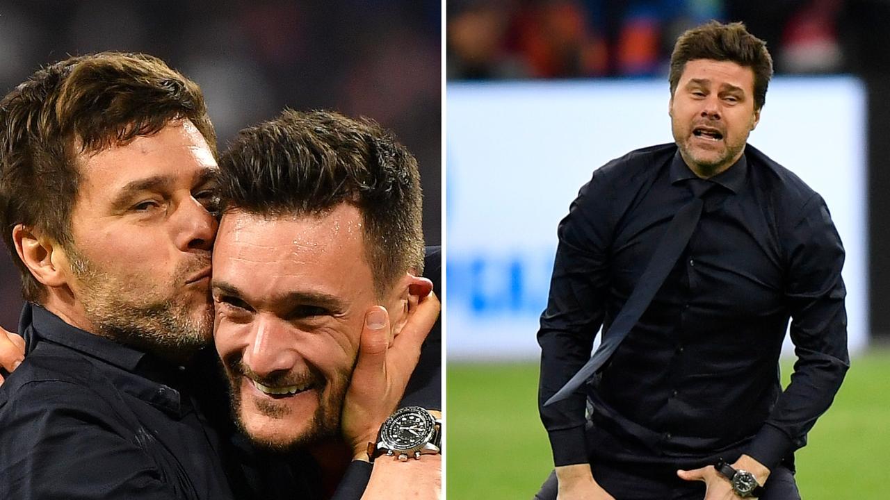 Mauricio Pochettino couldn't hold back the tears following Tottenham's emotional Champions League comeback