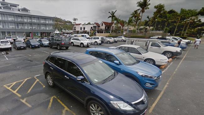 Visitors to Airlie Beach will soon be able to park at Airlie Creek for $2 instead of a minimum of $4. Picture: Google Maps