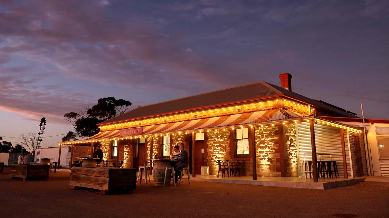 The Prairie Hotel at Parachilna, about 5km from Flinders Ranges National Park. Picture: Toby Zerna