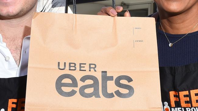 Check for hidden costs in UberEats. Picture: Josie Hayden