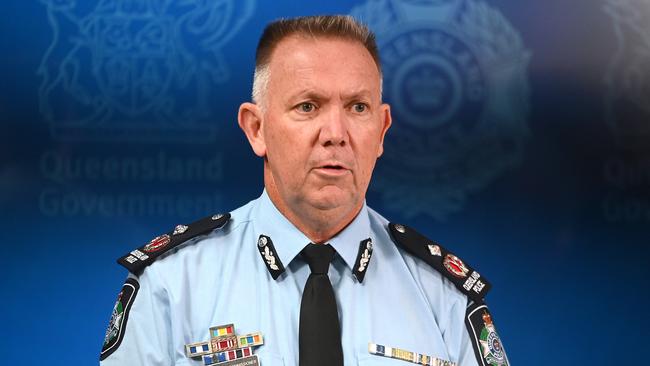 Deputy Commissioner Shane Chelepy will step into the role of acting commissioner from Saturday.Picture: NewsWire / John Gass