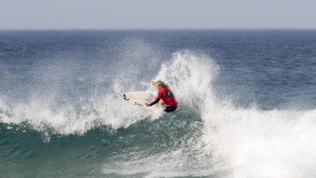 Phillip Island local Sophie Fletcher grew up in the waves and said it was inevitable she would become a surfer. Credit: Surfing Victoria/Clifford.