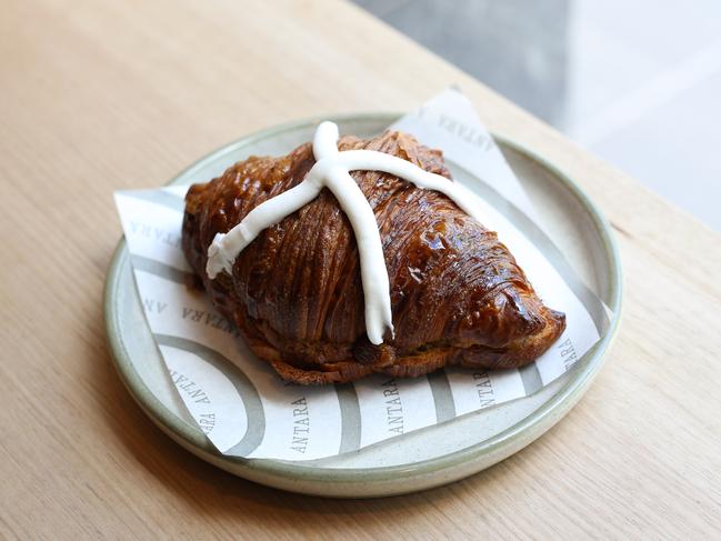 Shun tradition and try Antara's Hot Cross Croissants.