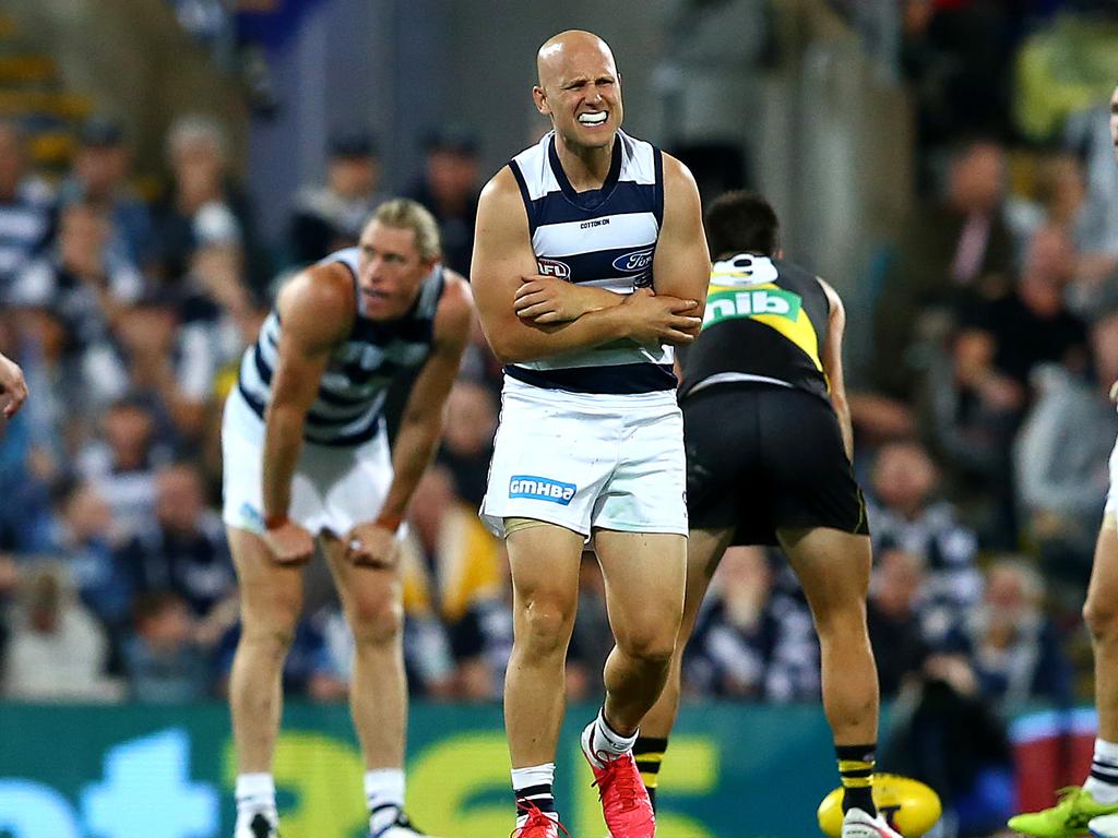 Ablett encountered early trouble on Saturday night.