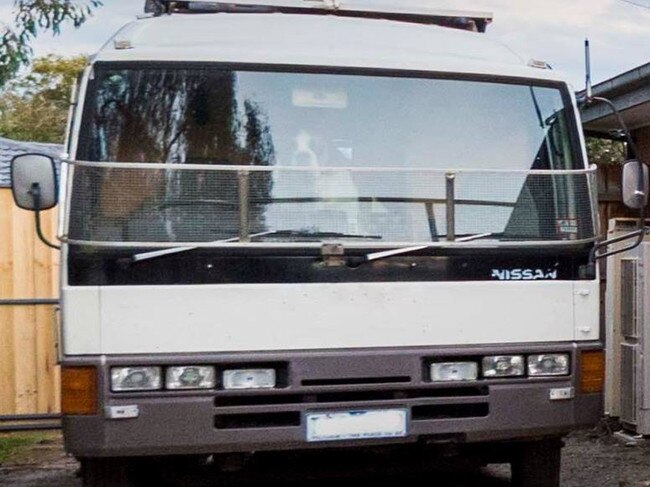 A campervan stolen from Berwick on March 23.