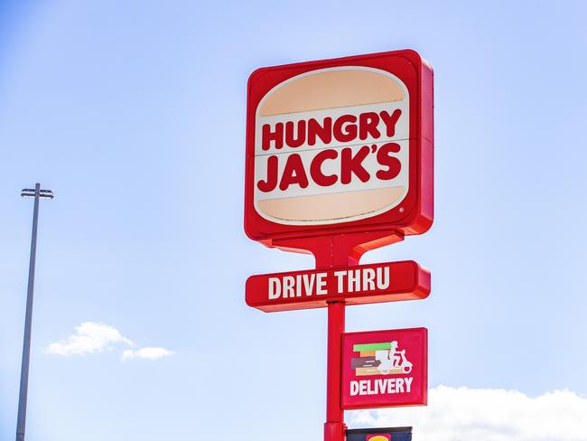 Exterior of Hungry Jack's, Gympie Road, Strathpine, Sunday, March 28, 2021 - Picture: Richard Walker