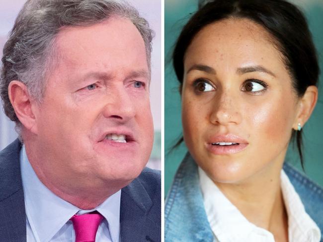 ONE TIME WEB USE ONLY - FEES APPLY - Editorial use only Mandatory Credit: Photo by Ken McKay/ITV/Shutterstock (10541219ac) Piers Morgan and Susanna Reid 'Good Morning Britain' TV show, London, UK - 28 Jan 2020