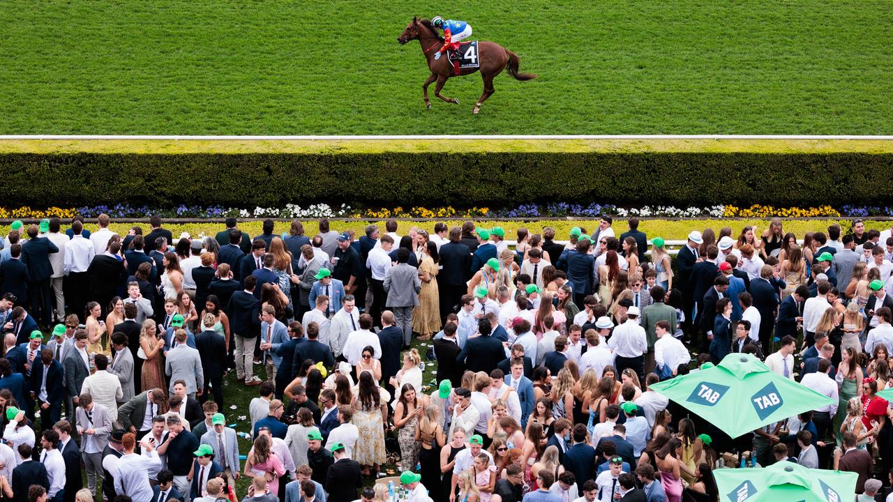 Scarf attended the Everest event at Royal Randwick and claims some credit for the sellout crowd.