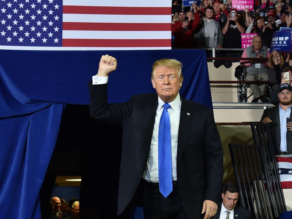 Donald Trump maintains that he has “phenomenal” people on standby to come work for him. Picture: AFP