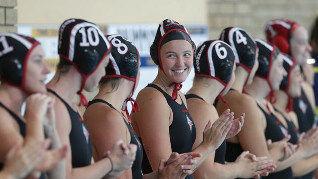 The Drummoyne Devils women’s team at the KAP7 Cup in Sydney. Pic: Supplied