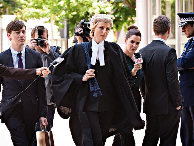 Marta Dusseldorp starring in ABC legal drama series Janet King. Picture: Courtesy ABC TV