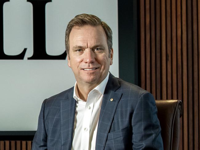 JLL Australia Chief Executive Officer Stephen Conry in Brisbane, Friday, May 20, 2022 - Picture: Richard Walker