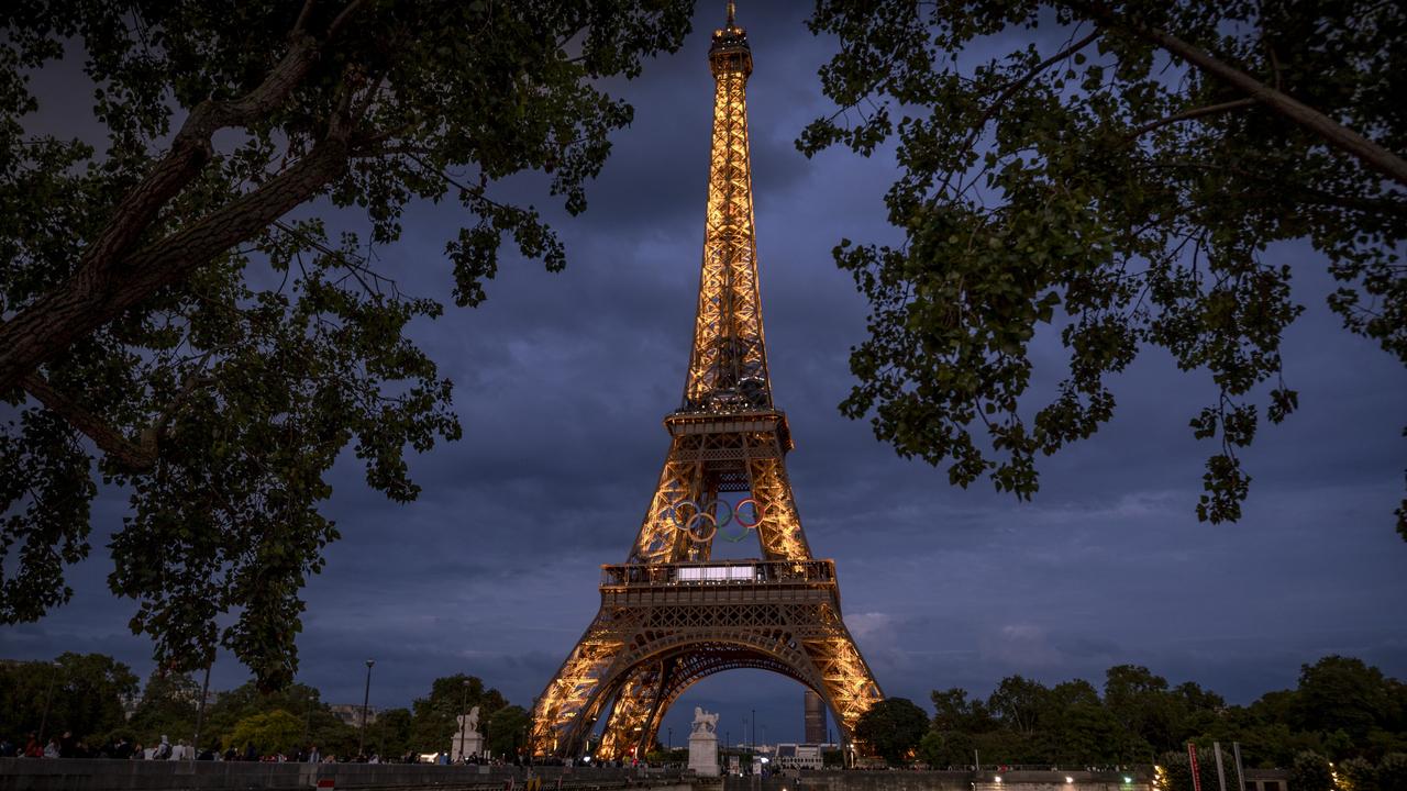 The Eiffel Tower has had feature lights since 1937. Picture: Kiran Ridley/Getty Images