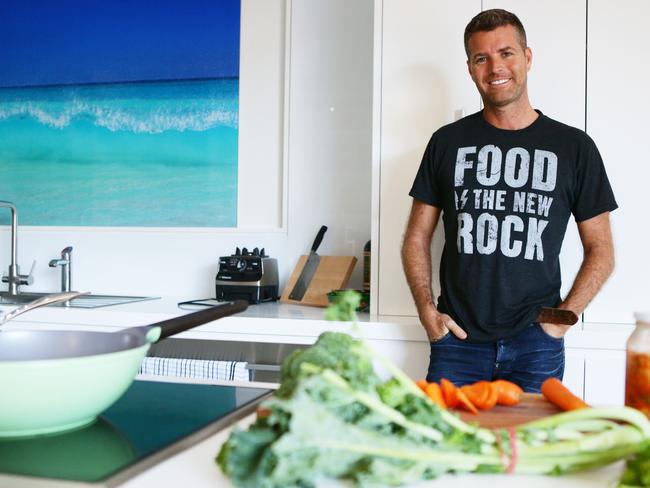 Pete Evans says all he is doing is advocating eating really healthy food. Picture: Supplied.