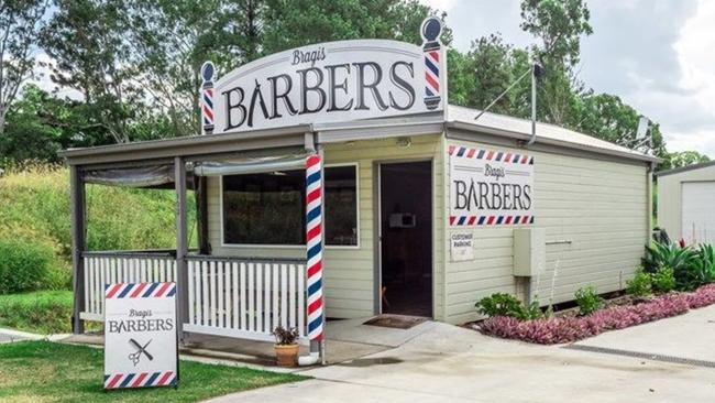 Bragis Barbers in Imbil is in a prime location in the CBD and has a loyal clientele.