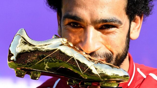 Salah won the golden boot during last year's Premier League campaign.