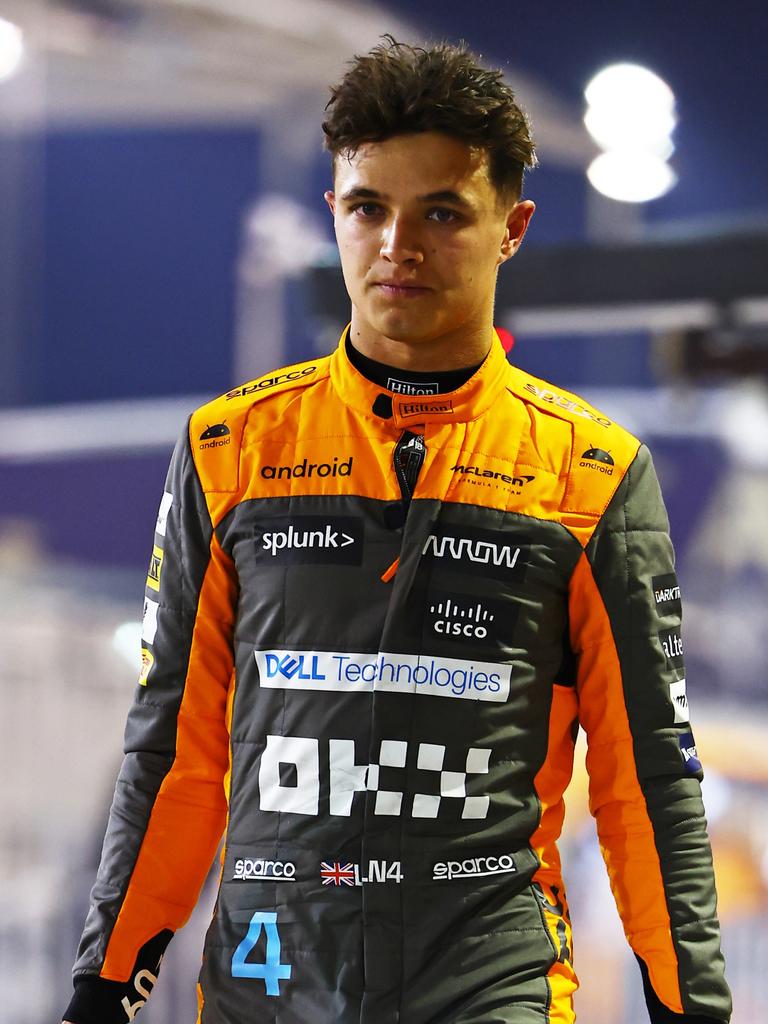 Lando could move to Mercedes... (Photo by Mark Thompson/Getty Images)