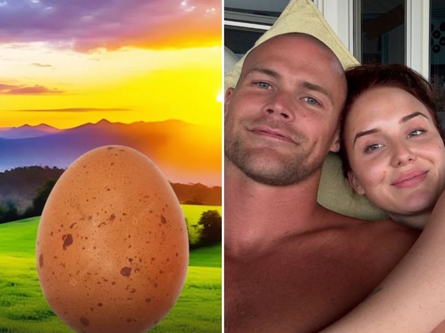 Sunshine Coast ironman Jett Kenny has caused major confusion with a bizarre post sparking rumours he and influencer girlfriend Lily Brown were expecting a child together.