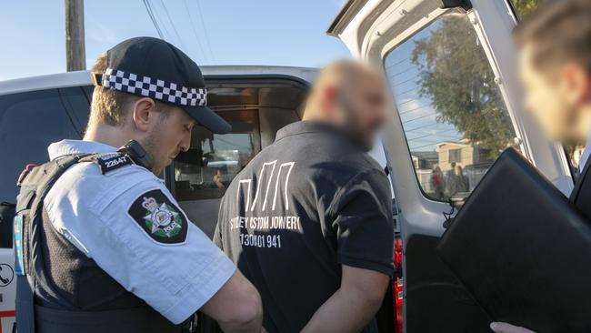 Alan Rifai was arrested by Australian Federal Police in May 2019 over defrauding the NDIS. Picture: NSW Police