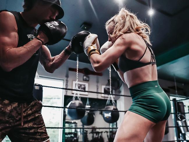 Northern beaches boxer Alexis Proctor moved to Australia from the United States at just three months of age. Picture: Contributed