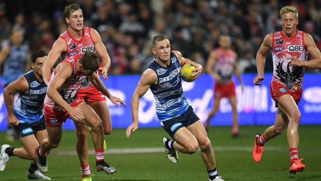 Channel 9 has strong shows in the second half of this year but the AFL will give the Seven network a massive boost. Picture: AAP Image/Julian Smith