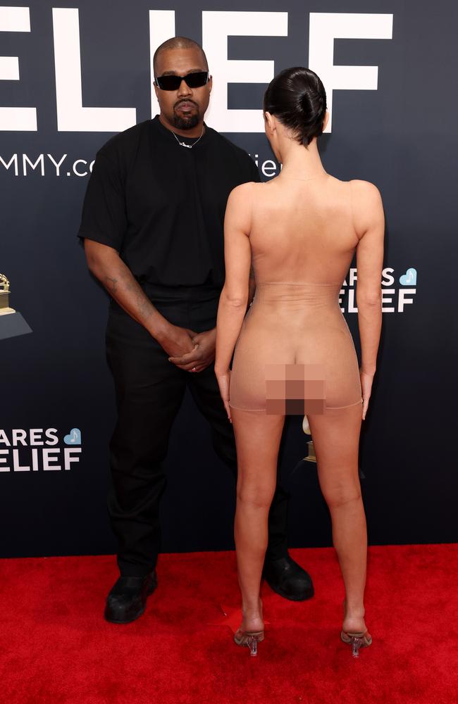 The X-rated display had red carpet watchers wondering if anyone would try and top it - perhaps Cannes organisers thought it best to issue a pre-emptive ban. Picture: Matt Winkelmeyer/Getty