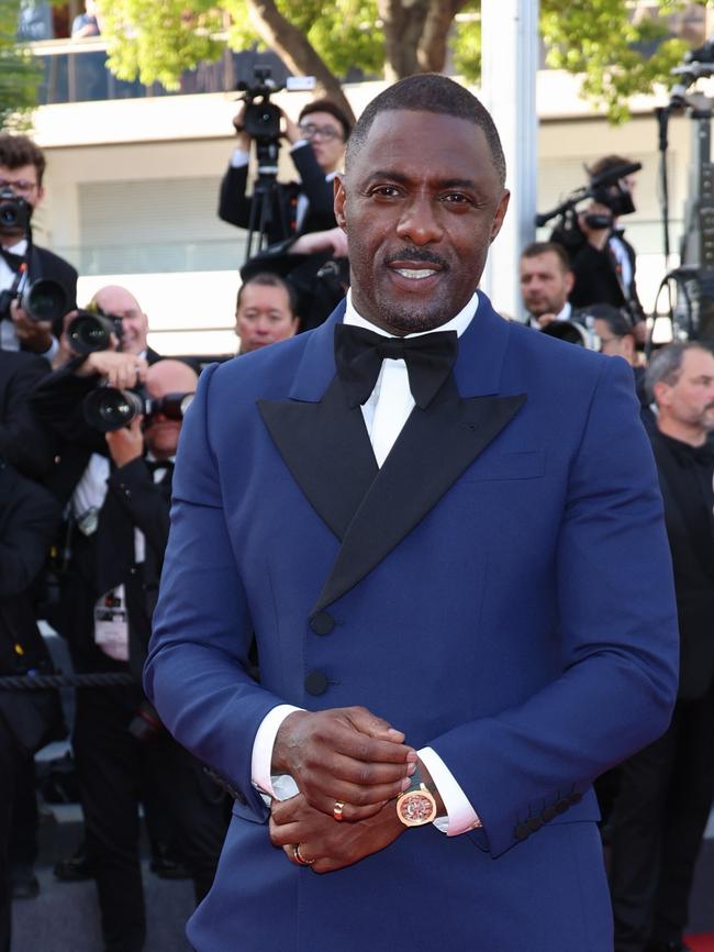 Elba attends the screening of Three Thousand Years Of Longing at Cannes in May. Picture: Daniele Venturelli/WireImage