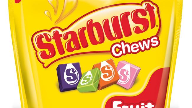 The entire Starburst range was pulled from Australian shelves.