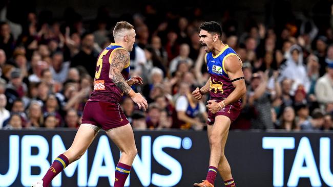 Charlie Cameron was at his best with three goals. Picture: Bradley Kanaris/Getty Images