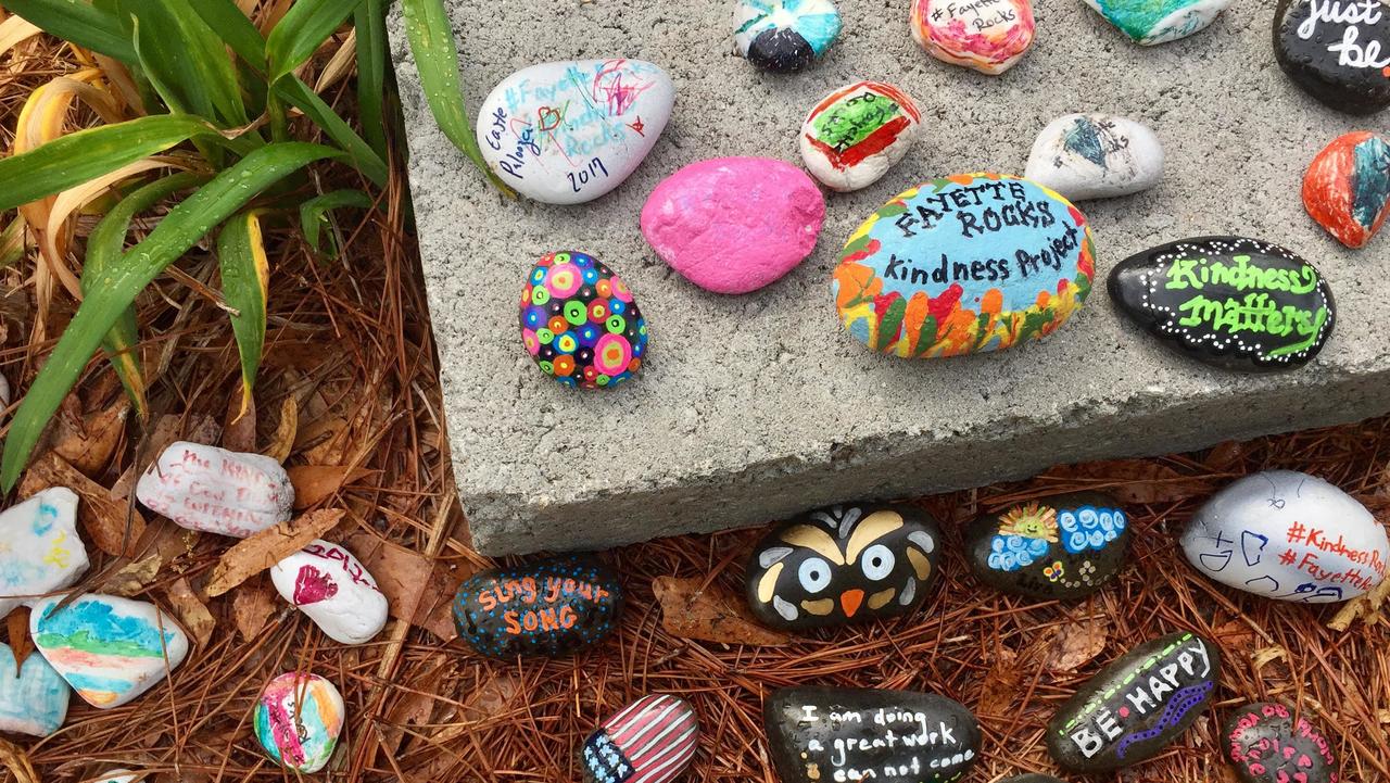 Painted rock park trend | KidsNews