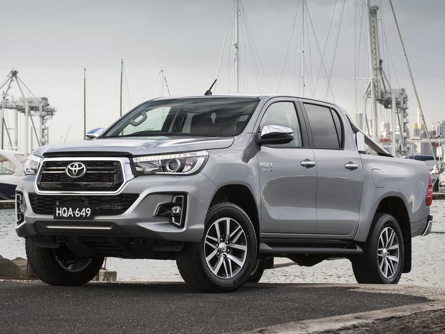 The 2019 Toyota HiLux SR5.