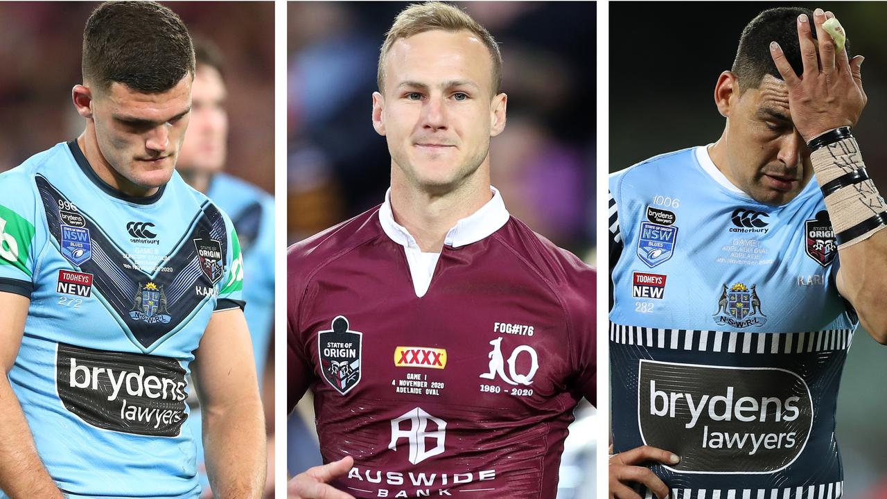 Nathan Cleary, Daly Cherry-Evans and Cody Walker.