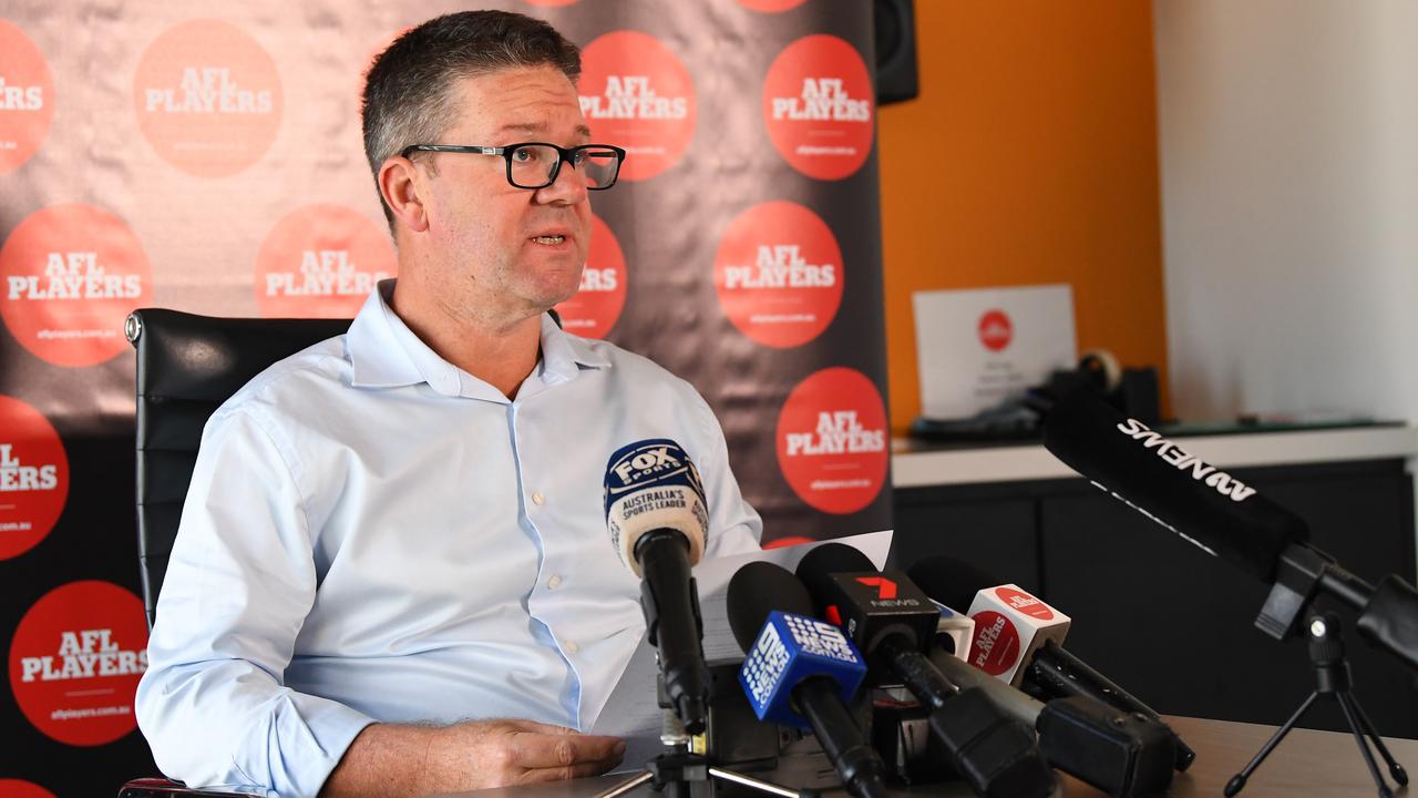 AFLPA boss Paul Marsh. Picture: AAP Images