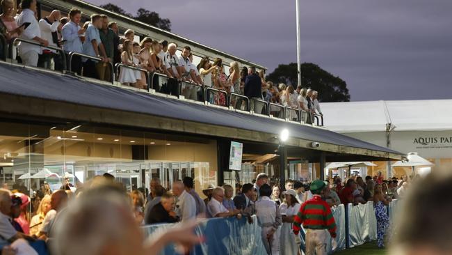 Racing under lights kicks-off on the Gold Coast. Picture: Supplied by Gold Coast Turf Club.