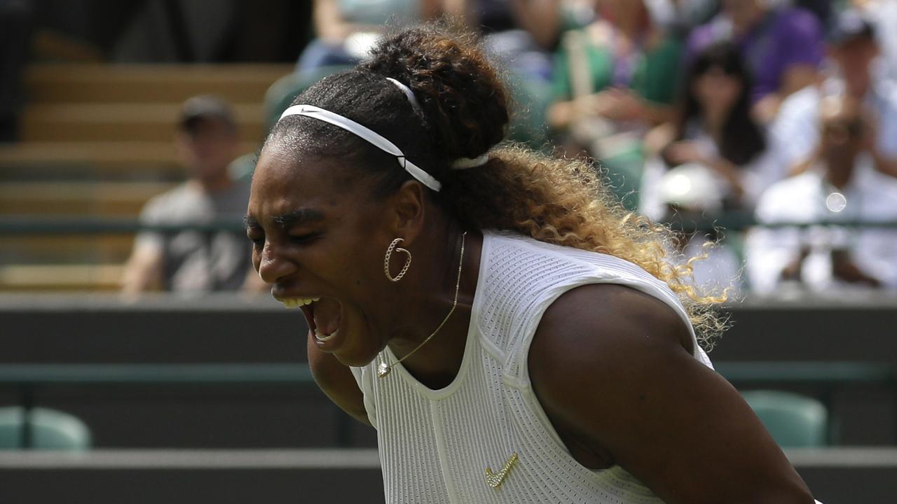 United States' Serena Williams was fined.