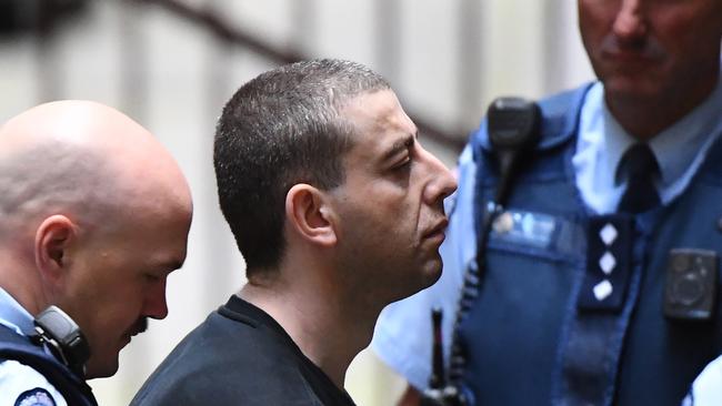 Ali Chaouk arrives at the Supreme Court of Victoria in Melbourne in 2018. On June 6, 2024, he received a three month jail sentence for possessing a homemade shiv in Barwon Prison.