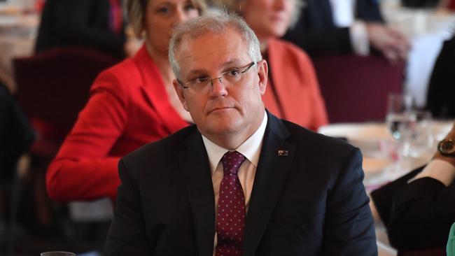 Scott Morrison has played down claims of a breakaway LNP group. Picture: AAP.