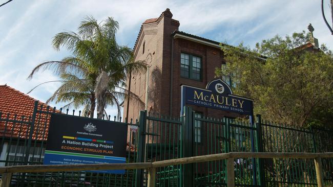 Exterior of McAuley Catholic School in Rose Bay, Sydney. Parents in NSW are more likely to send their kids to a Catholic school for non-religious reasons than in other countries.