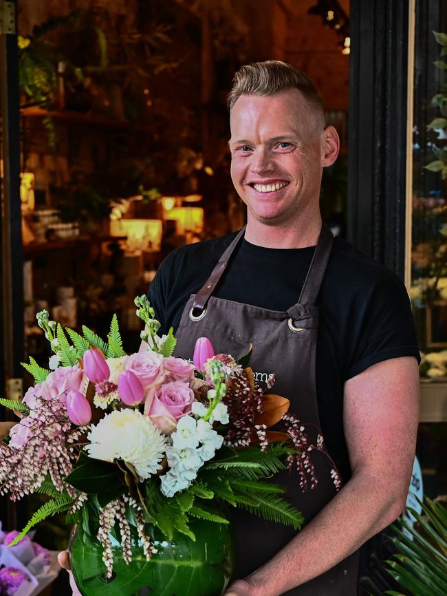 Stalk &amp; Stems, Woolloongabba owner James. Pic: Supplied