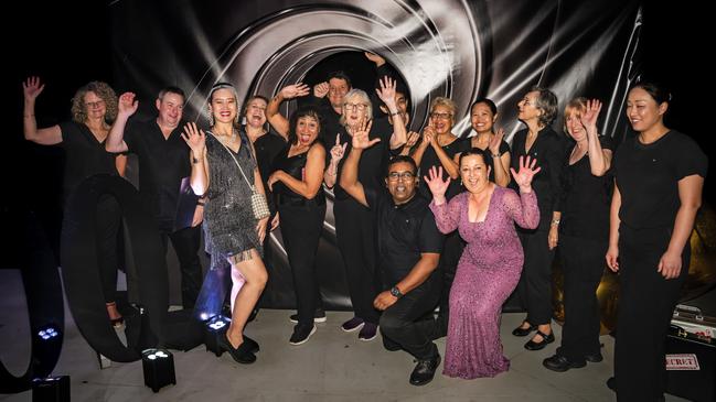 CareFlight's 2025 Hangar Ball raised more than $230,000 to support emergency aeromedical services across the Northern Territory. The event was James Bond-themed and welcomed more than 450 guests. Picture: North Australia Media