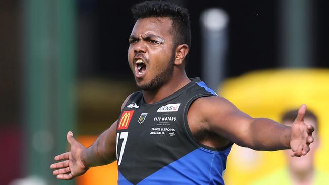 Willie Rioli in action for East Perth in the WAFL.