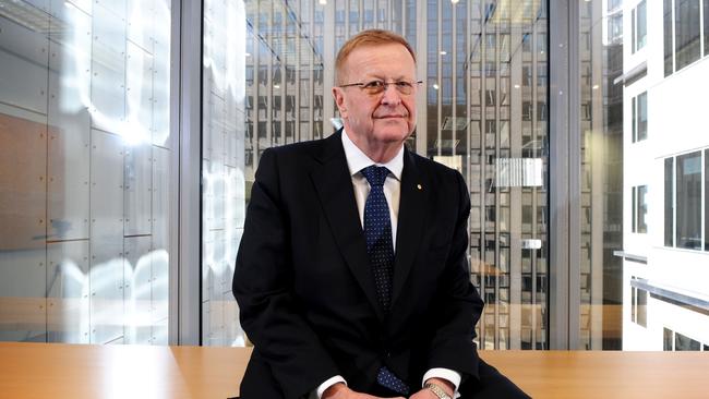 Australian Olympic Committee president John Coates. Picture: Dan Himbrechts