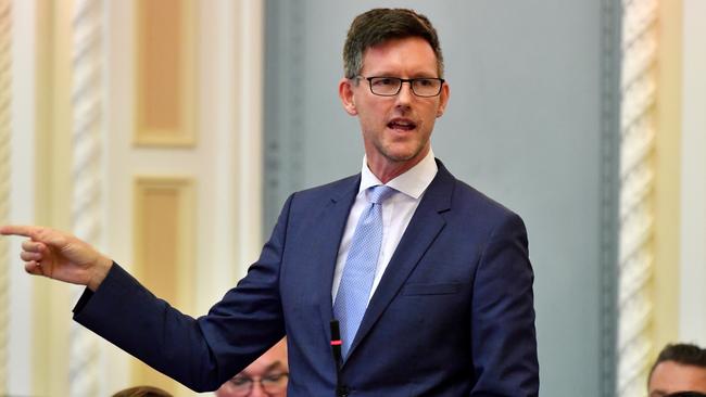 Queensland, Minister for Transport and Main Roads Mark Bailey. (AAP Image/Darren England)