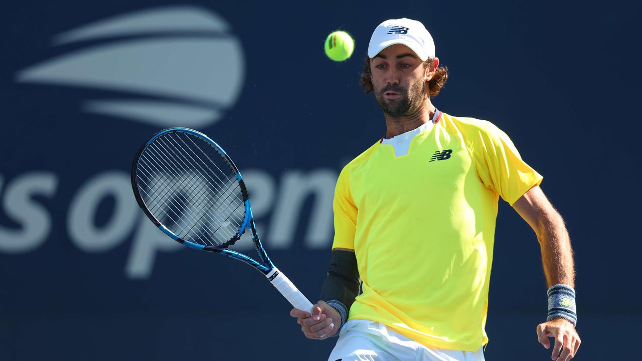 Jordan Thompson bowed out of the US Open in round 2 after another five-setter. Picture: Getty Images/AFP